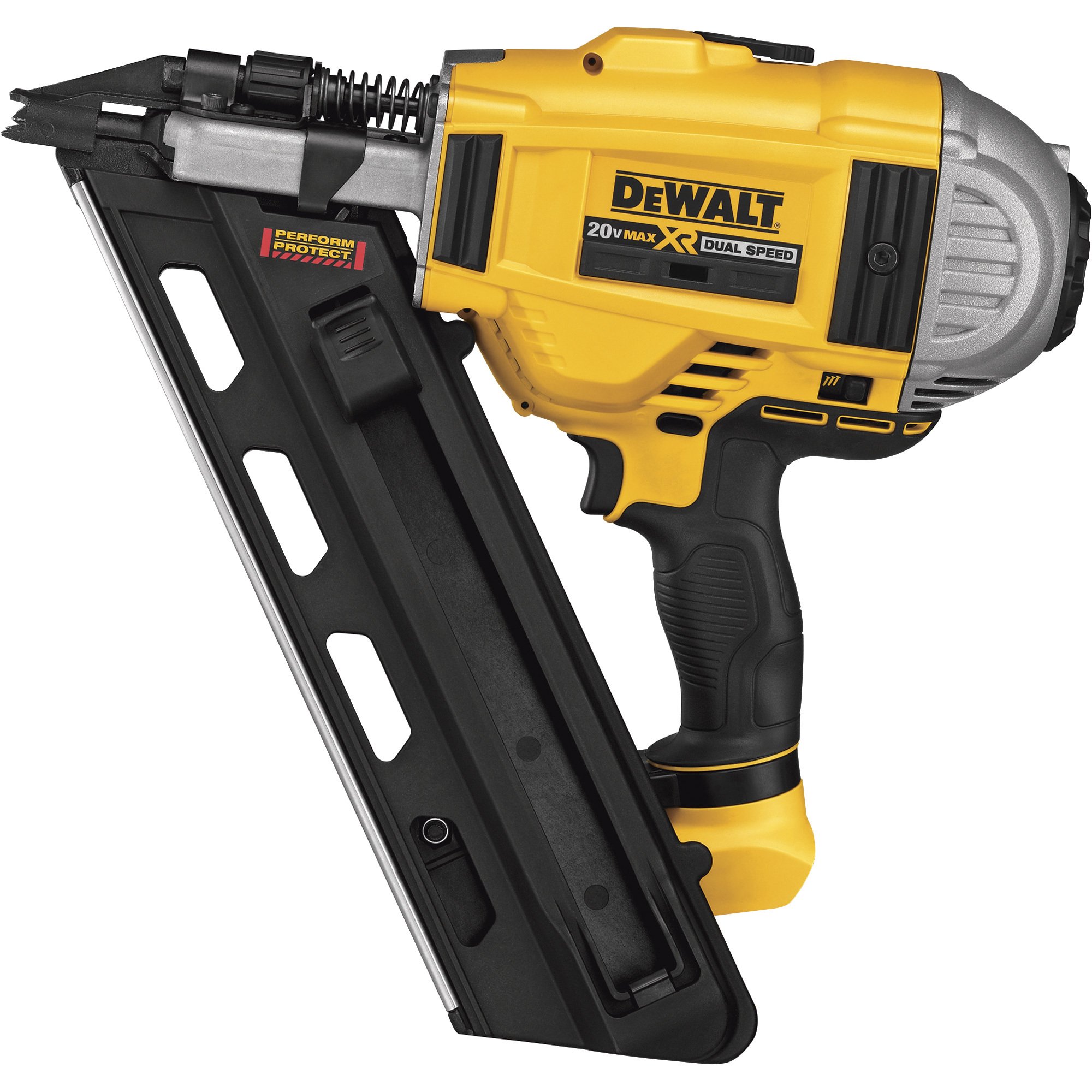 DEWALT 20 Volt Max Cordless Framing Nailer — Tool Only, Model# DCN692B